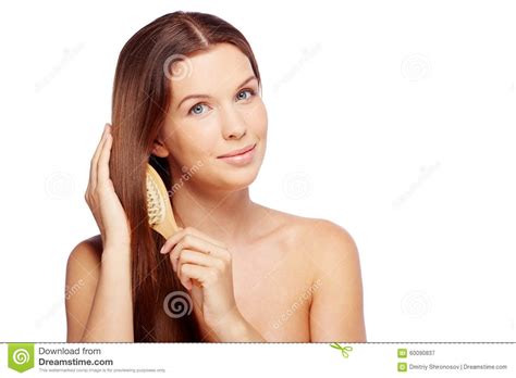 Beauty Of Hair Stock Image Image Of Feminine Looking 60090837