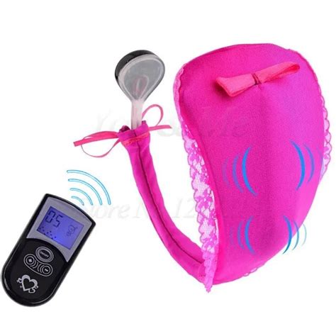 10 Speed Invisible Wearable C String Vibrating Panties Female Underwear