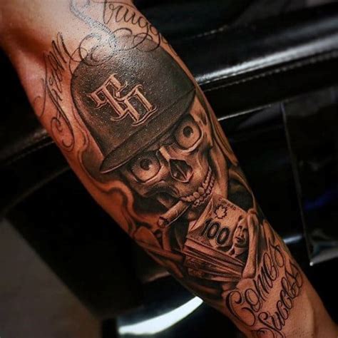 From dollar bills to dollar signs to monopoly man, there is a wide range of money tattoos. 50 Money Tattoos For Men - Wealth Of Masculine Design Ideas
