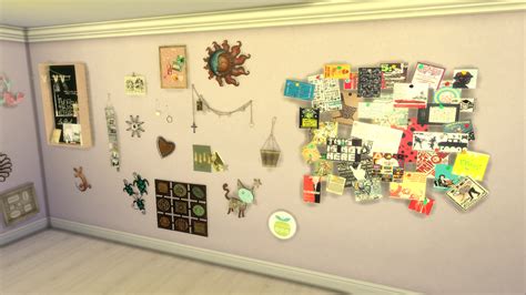 Cc For Sims 4 Clutter Your Walls Sims 4 Sims Sims Mods