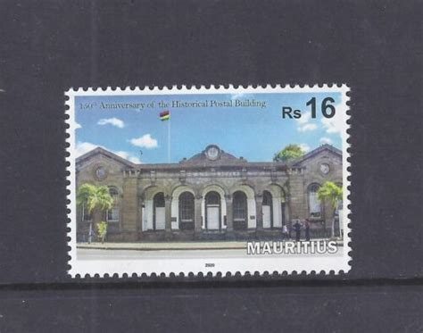 2020 Mauritius 150 Years Of The Gpo Building 1v Mnh Ebay
