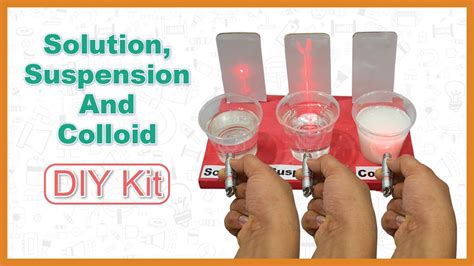 Solution Suspension And Colloid Science Experiment Kit Youdo Stem