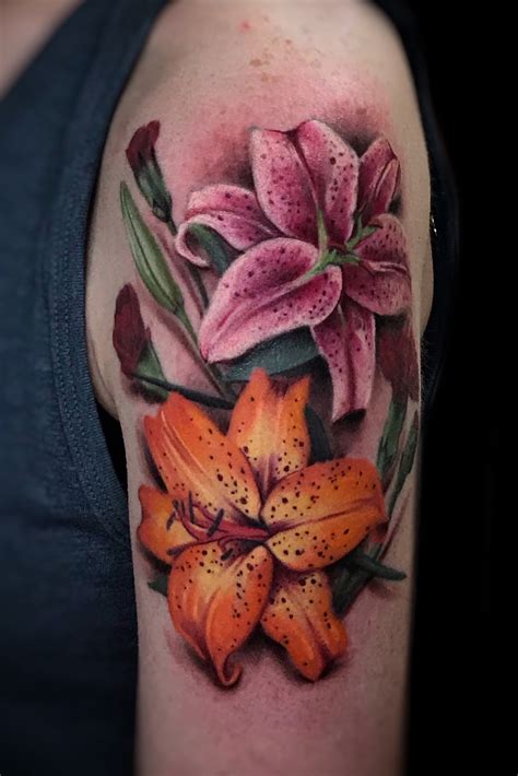 Aggregate 70 Tiger Lily Flower Tattoo Ineteachers