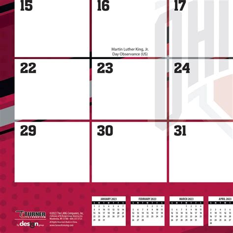 Ohio State Calendar 2023 May Calendar 2023