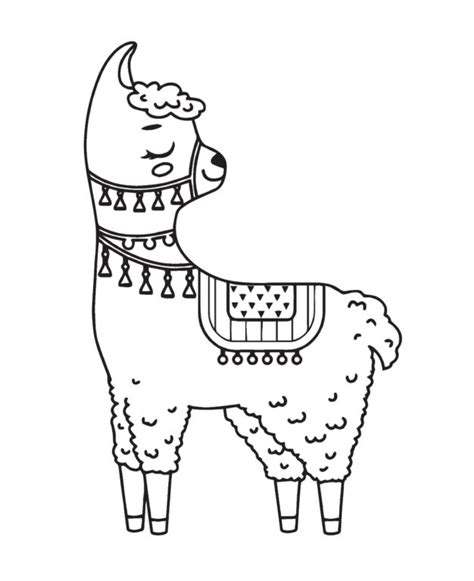 To download this free llama colouring page, right. Llama llama Coloring Page Creative Kids - TSgos.com