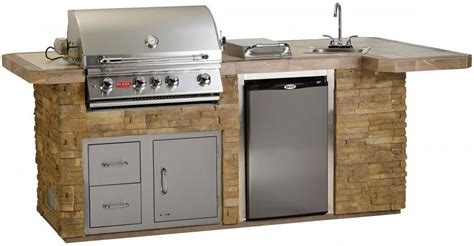 These grills are relatively lightweight and easy to bring to parties, campsites. BBQ Outdoor Kitchen | Built in grill, Bbq island, Outdoor ...