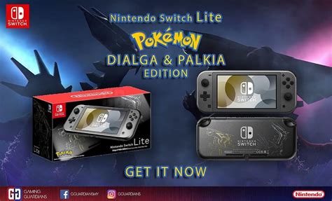 Nintendo Switch Lite Pokemon Dialga Palkia Edition Video Gaming Video Game Consoles
