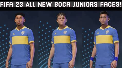 Fifa 23 All New Boca Juniors Player Faces Youtube