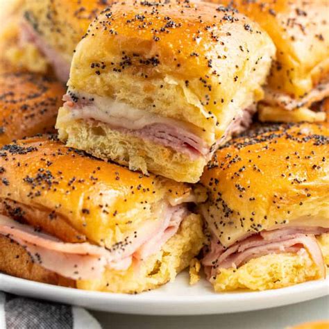 Recipe For Ham And Cheese Sliders With Hawaiian Rolls Deporecipe Co