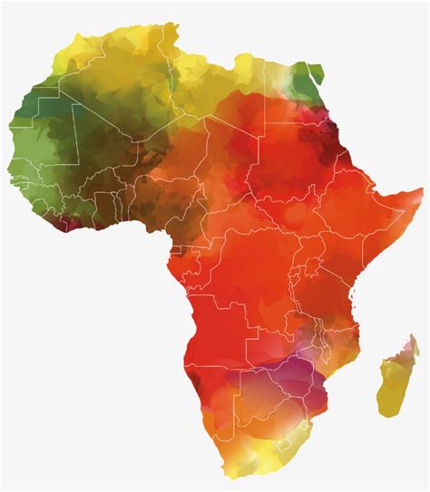 Map Of Africa Silhouette