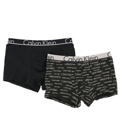 Calvin Klein Underwear Outlet Underwear For Man Black Calvin Klein