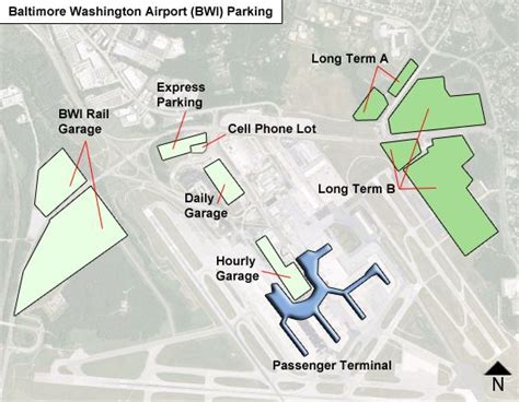Amtrak train station bwi airport, md: Bwi Parking Garage | Dandk Organizer