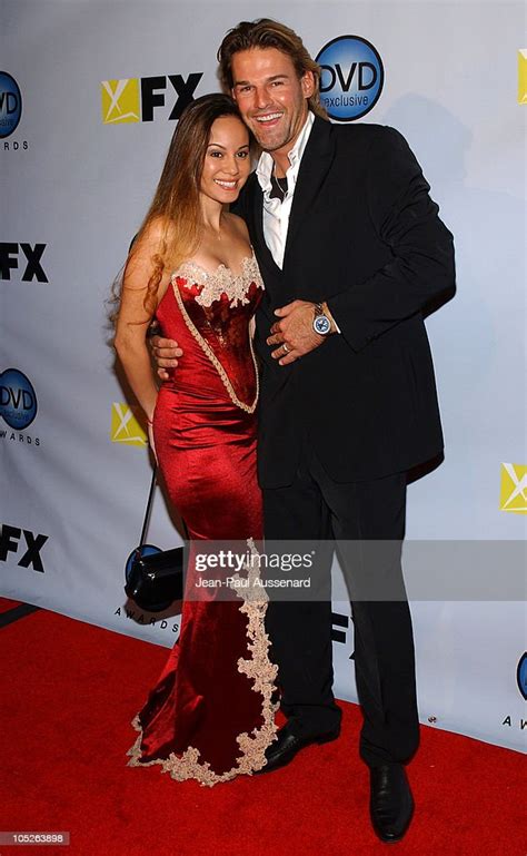 Brian Heidik And Wife C C Costigan During The 3rd Annual Dvd News Photo Getty Images
