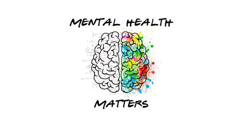 Mental Health Matters - Mental Health Matters - Sticker | TeePublic