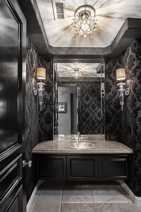 Amazing gallery of interior design and decorating ideas of gothic bathroom in bedrooms, decks/patios, bathrooms, kitchens. Best 20+ Gothic wallpaper ideas on Pinterest | Ornate ...