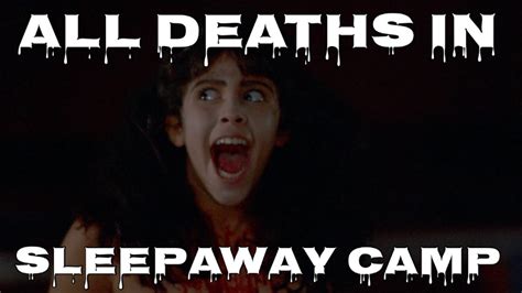 All Deaths In Sleepaway Camp 1983 Youtube