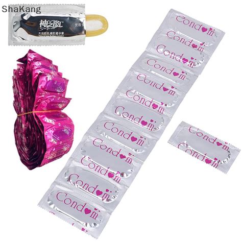 Skmy 10pcs Large Oil Condom Man Sex Dotted G Spot Delay Safer Contraception Condom Skk Shopee