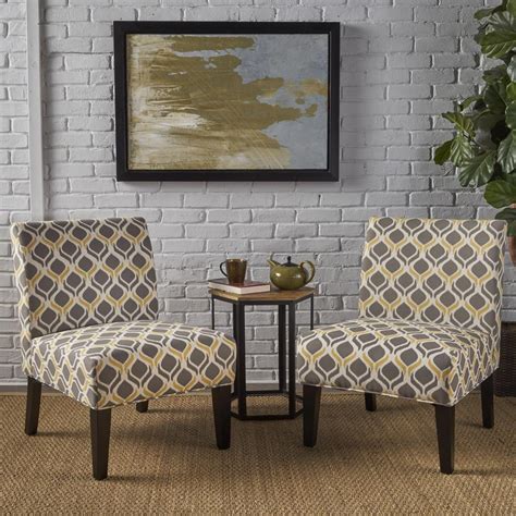 Looking for something gorgeous yet sophisticated? Noble House Kassi Yellow and Gray Geometric-Patterned ...