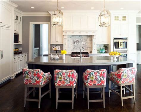 How to build movable kitchen islands. Comfortable Upholstered Kitchen Bar Stools You Need To See