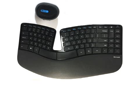 Microsoft Sculpt Ergonomic Desktop Wireless Keyboard Model 1559 W