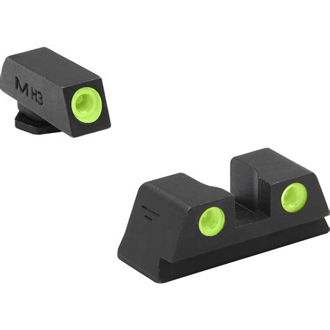 MEPROLIGHT LTD Tru Dot Fixed Sight For Glock 42 43 0102203131