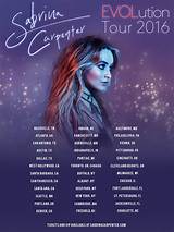 Evolution Tour Dates Sabrina Carpenter