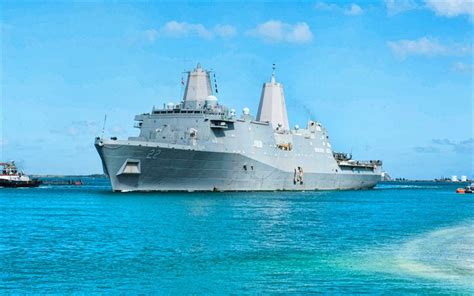 Download Wallpapers Uss San Diego 4k Lpd 22 Amphibious Transport