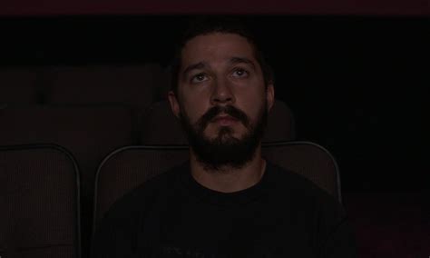 Shia Labeouf Offers View Of Himself Viewing His Movies