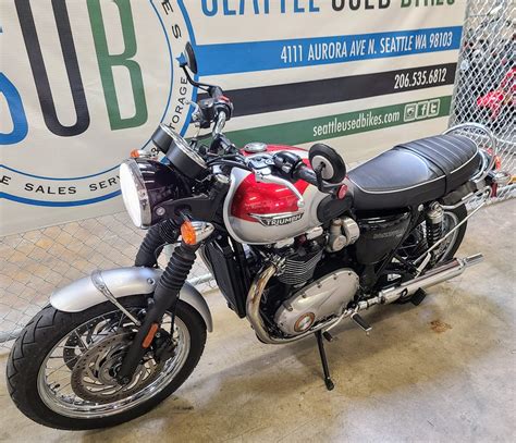 Motorcycles that deliver the complete riding experience. 2016 Triumph Bonneville T120 | Seattle Used Bikes