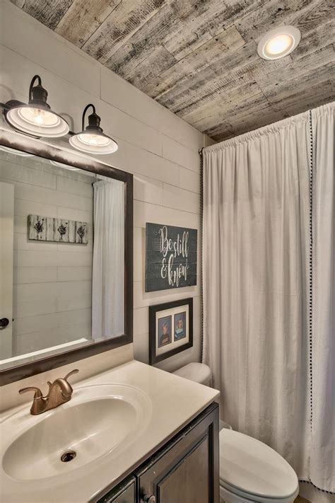 Stikwood Ceiling Country Bathroom Designs Modern Farmhouse Bathroom