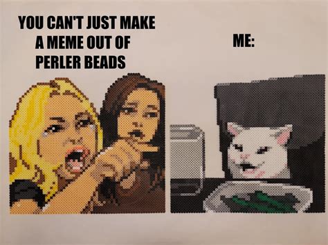 You Cant Just Make A Meme Out Of Perler Beads Rbeadsprites