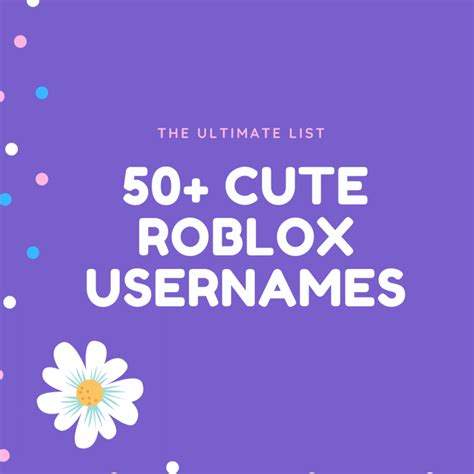 50 Cute Roblox Usernames And Ideas The Ultimate List TurboFuture