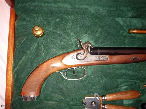 Pedersoli Howdah Pistol 20 Gauge With Case And Accessories