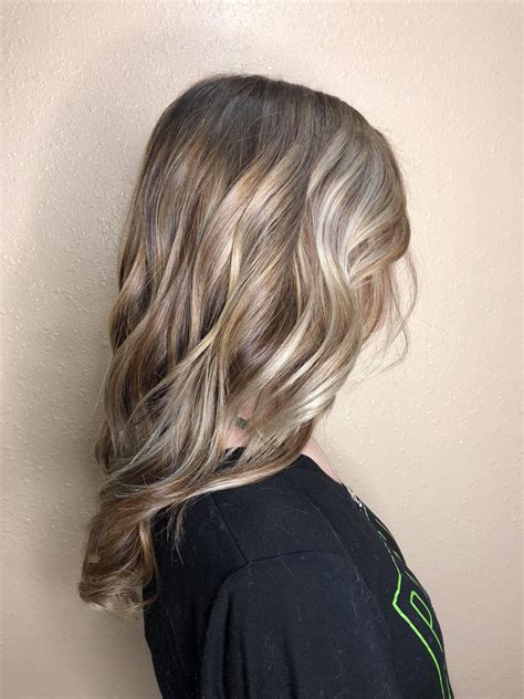 Blonde Balayage Toned Ash Brown With A Root Fade Blonde Balayage Balayage Hair Ash Balayage