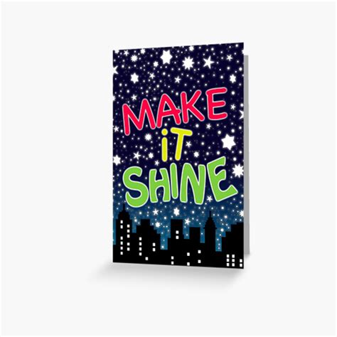 Make It Shine Victorious Greeting Card For Sale By Annabanana17
