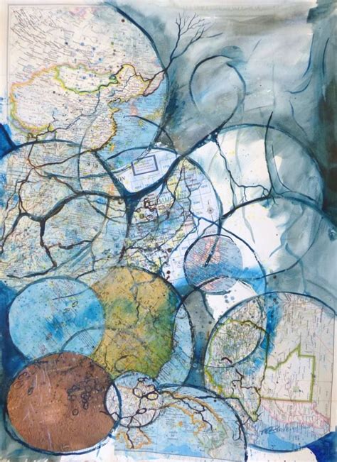 Saatchi Art Artist Melissa Perhamus Collage Worlds Art Original