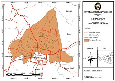 Contoh Peta Jaringan Jalan Nasional IMAGESEE