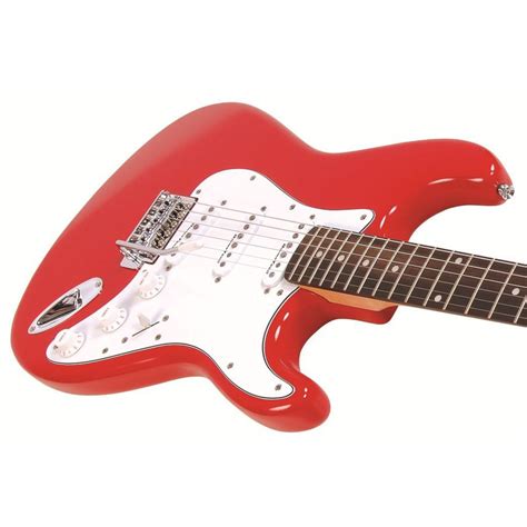 Encore E6 Guitare électrique Rouge à