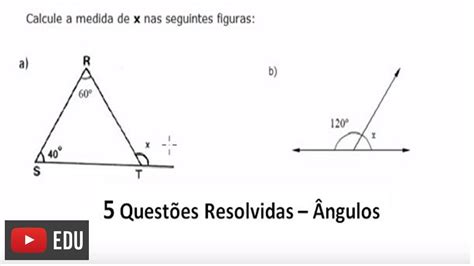 Exercício De ângulos Complementares E Suplementares 7 Ano Com Gabarito