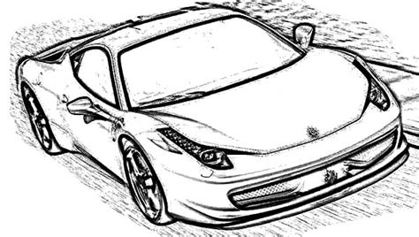Keep in mind that ferrari is not only known as a super car manufacturer, but also as a car company that follows the longest car racing event. Ferrari 458 Italia Cars Coloring Pages : Kids Play Color