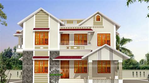 Modern House Designs In India Front View Youtube