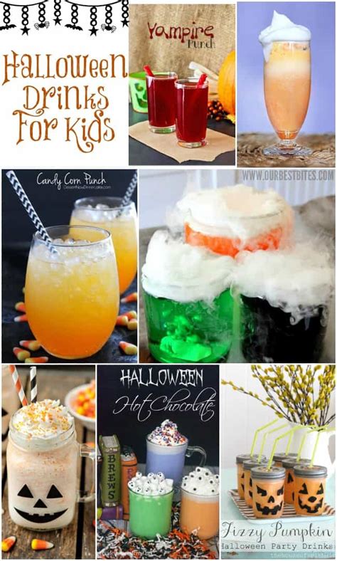 Carefully stir in boiling water until mixture is dissolved. Halloween Drinks For Kids (Collection) - Moms & Munchkins