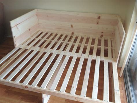 Buying a sofa can be an expensive venture, but you will be surprised on how we will make things easy for you. Unique Futon Frame Plans Diy - Home Decor | Diy sofa bed, Diy sofa, Pull out sofa bed