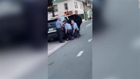 Video Appears To Show 3 Officers Kneeling On George Floyd Cnn