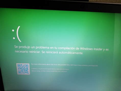 Due to it not catching and fixing the error, a blue screen of death has resulted. System thread exception not handled - Microsoft Community