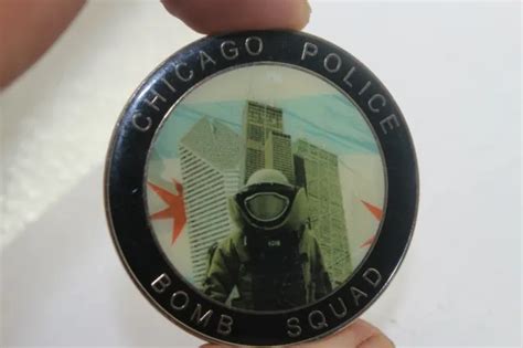 Chicago Police Department Bomb Squad Challenge Coin 1799 Picclick