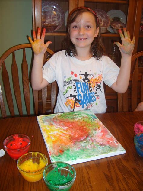 Cook It Clean It Make It Fun Diy Finger Paints And A Project