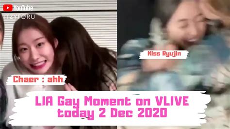 Itzy 있지 Lia Gay And Crack Moment With Chaeryeong And Ryujin On Today Vlive 02122020 Youtube
