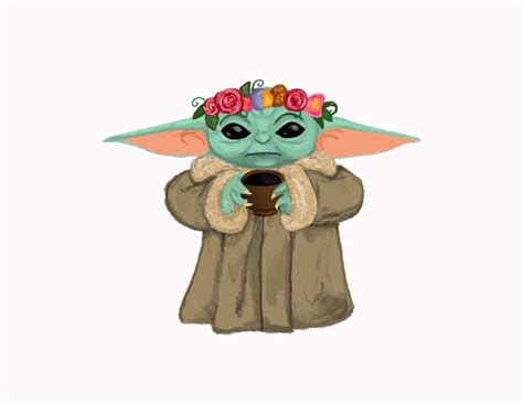 Baby Yoda Star Wars Characters Yoda Art