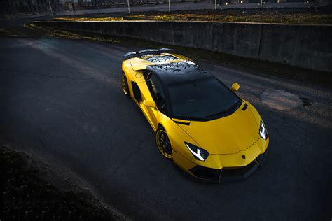 2020 Orange Lamborghini Aventador Sv Upper View Wallpaperhd Cars